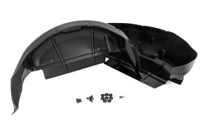Ford F-150 Rear Wheel Well Liners - Rough Country - Rough Country - Black - '15-'20